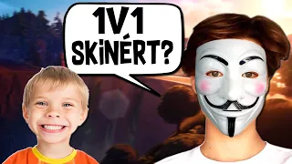 Skinért 1v1-eztem egy nézőmmel. *cuki reakció*