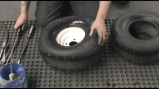 How to Change a Lawn Mower Tire