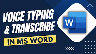 How to Use Voice Typing & Transcribe Audio to Text in Microsoft Word