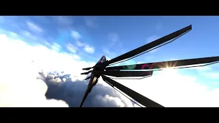 MS Flight Sim - Test flight using the 'DUNE' Ornithopter