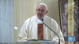 Papa Francesco, omelia a Santa Marta del 9 maggio 2020