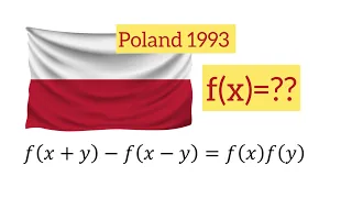 Poland 🇵🇱 Math Olympiad 1993 - Algebra - Functional Problem f(x)?!