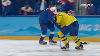 SLOVAKIA - SWEDEN --- Bronze medal game - SLAFKOVSKY STUNNING GOAL - Beijing 2022 DIFFERENT ANGLES