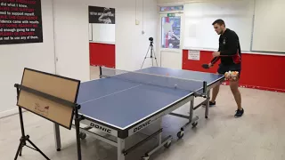 WALLY REBOUNDER TABLE TENNIS / PING PONG RETURN BOARD TUTORIAL |How to start,train,practice yourself