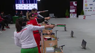 ECh, 10m, Wroclaw, Poland. Final 10m Air Pistol Women