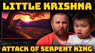 Little Krishna - Episode 1 Attack Of Serpent King REACTION!