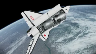 Kerbal Space Program with RO - Shuttle-Buran