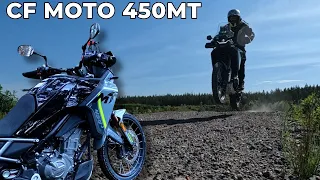 Provkör nya CFMoto 450MT