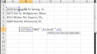 Extract Text from cells in Excel - How to get any word from a cell in Excel