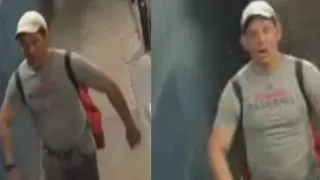 New video of suspect wanted in subway slashing in Queens