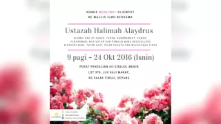 Ustadzah Halimah Alaydrus - 24 Oktober 2016