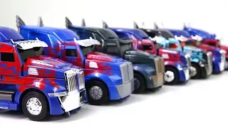 Transformers 5 TLK 4 AOE Leader Optimus Prime KO OverSized Optimus Prime 7 Vehicle Car Robot Toys