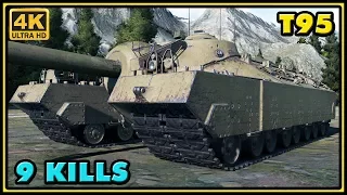 T95 - 9 Kills - 9,3K Damage - World of Tanks Gameplay