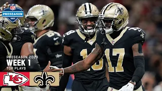 New Orleans Saints Highlights vs. Kansas City Chiefs | 2023 Preseason Week 1