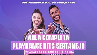 AULA COMPLETA HITS SERTANEJO | Playdance