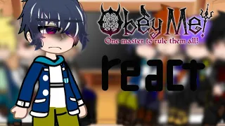 Obey!Me react to ? Part1/? Ft.demon brothers