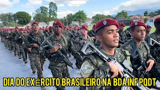 Solenidade Comemorativa ao Dia do Exército Brasileiro na Brigada de Infantaria Paraquedista 🦅