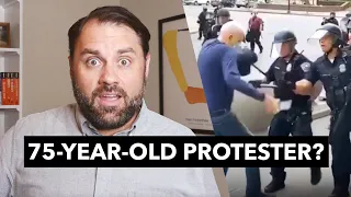 Who is that 75-year-old Buffalo protester?
