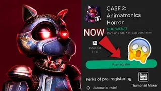 case 2 animatronics survival horror game go and pre-register now 👉🏻 💯