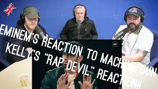 Eminem's Reaction To Machine Gun Kelly's "Rap Devil" REACTION!! | OFFICE BLOKES REACT!!