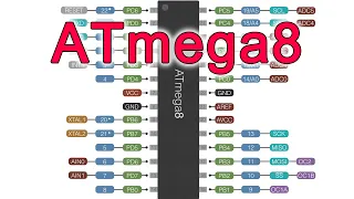 ATmega8. Overview, firmware, comparison with ATmega328