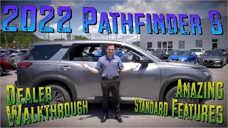 New 2022 Nissan Pathfinder S Walkthrough