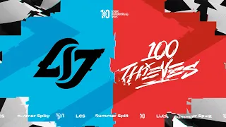 CLG vs. 100 - Week 4 Day 2 | LCS Summer Split | Counter Logic Gaming vs. 100 Thieves (2022)