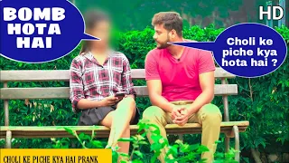 चोली के पीछे क्या होता है ! Prank Gone Wrong ! Flirting Prank ! Double Meaning Prank ! PRANKK FLIX