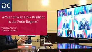 A Year of War: How Resilient is the Putin Regime?