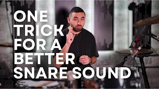 1 Fast & Easy Trick For A Better Snare Sound