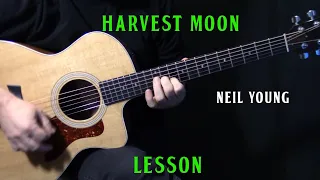 how to play "Harvest Moon" on guitar by Neil Young | acoustic guitar lesson tutorial
