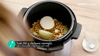 MultiCooker MC6MBK by Gorenje • Culinary Guide • Homemade hummus