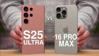 Samsung Galaxy S25 Ultra Vs iPhone 16 Pro Max  iPhone 16 Pro Max new Design launch