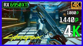 RX 6950 XT | Cyberpunk 2077 Tested in 1080p, 1440p, 4k + FSR (Raytracing on + off) ULTRA Settings