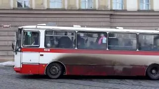 Autobus firmy Hotliner opouští Pohořelec, část II