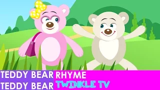 Teddy Bear Teddy Bear Turn Around Nursery Rhyme | Teddy Bear Song | Twinkle Tv