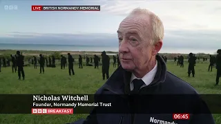 Nicholas Witchell (The Normandy Memorial Trust's Founder) On BBC Breakfast [19.04.2024]