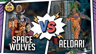 Space Wolves vs Aeldari I Battlereport | 2000pts I Warhammer 40000