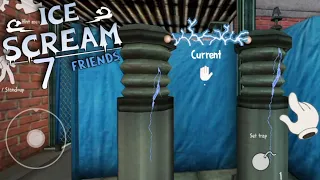 Ice Scream 7 Friends lis Fan Made Gameplay With Blue Door Unlock Ending || Ice Scream 7 Fan Made