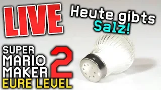 KRASSE Donations & viel Salz - Eure Level und Road to Rang A - Mario Maker 2 (Live Aufzeichnung)