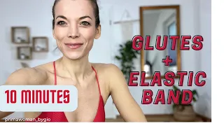 Quick and Effective Band Workout for Your Glutes | Resistance Band Exercises | primawoman_bygio
