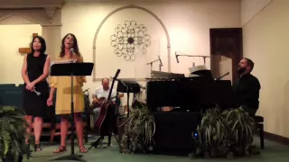 Testimony & Singing "I Held On (Til The Storm Was Over)" With Worship Live @ Stanfield Church of God