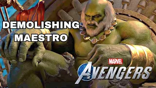 BEST HULK BUILD v. MAESTRO (BRUTAL) | Marvel’s Avengers