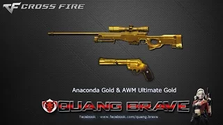 Clip quay Anaconda Gold & AWM Ultimate Gold của Quang Brave