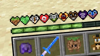 Paso Minecraft PERO tengo CORAZONES de VIDEOJUEGOS 🎮😱 INVICTOR RETO