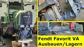 Fendt Favorit 800 900 Vorderachse DANA 050F neu lagern | Teil 1 der Ausbau