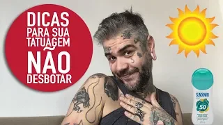 TR3Z3 - DICAS PARA SUA TATUAGEM NÃO DESBOTAR