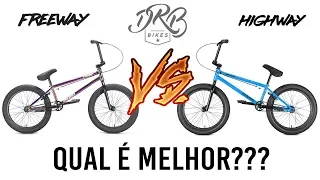 Highway vs Freeway Qual comprar? BMX 77