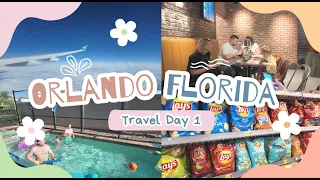 ORLANDO FLORIDA: TRAVEL DAY MANCHESTER AIRPORT