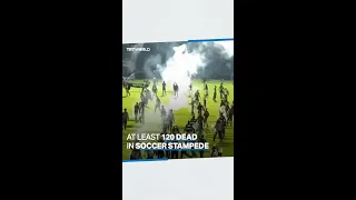 Soccer stampede kills at least 120 in Indonesia